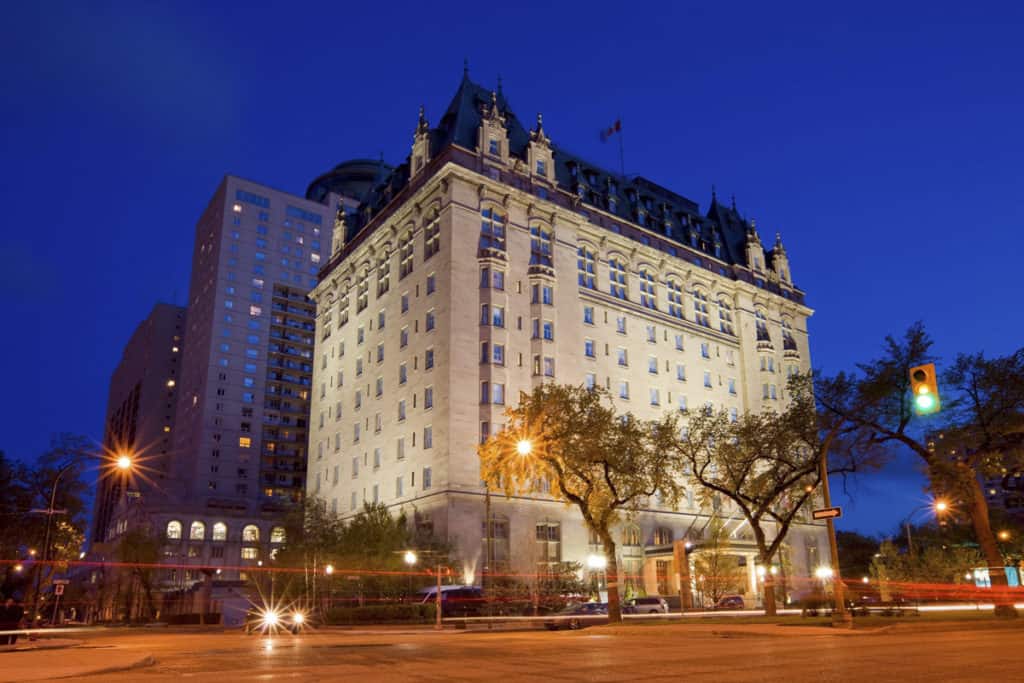 The Fort Garry Hotel in Downtown Winnipeg