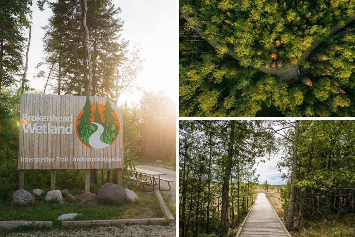 Manitoba hiking trails - Brokenhead Wetland Interpretative Trail