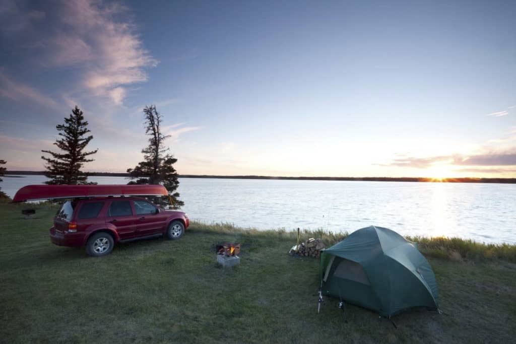 Camping at Riding Mountain National Park