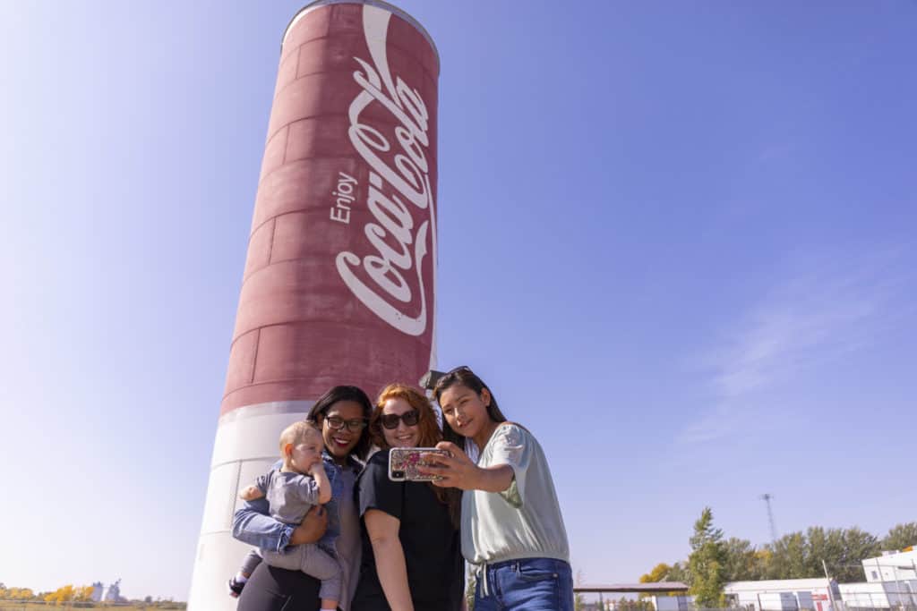 Coke can Selfie