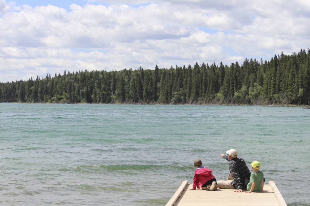 East Blue Lake in Duck Mountain Provincial Park