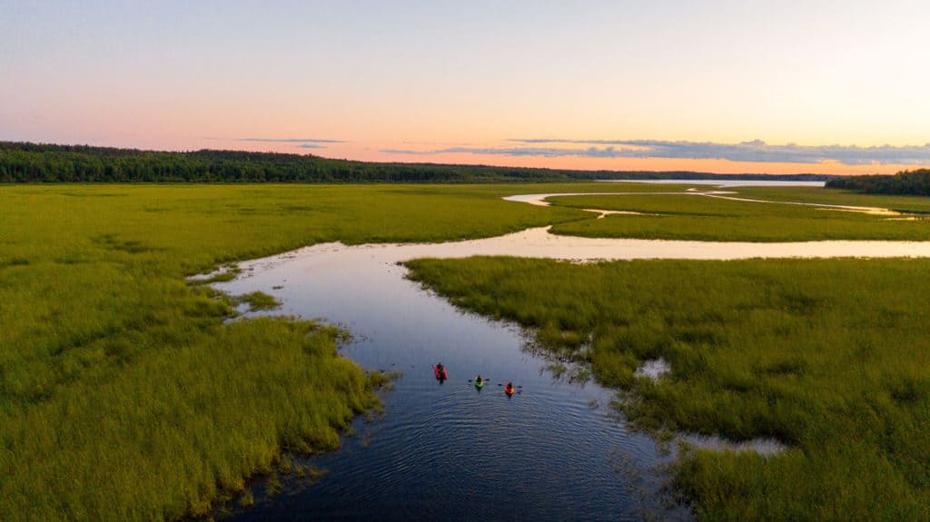 Kayaking at Whiteshell Provincial Park