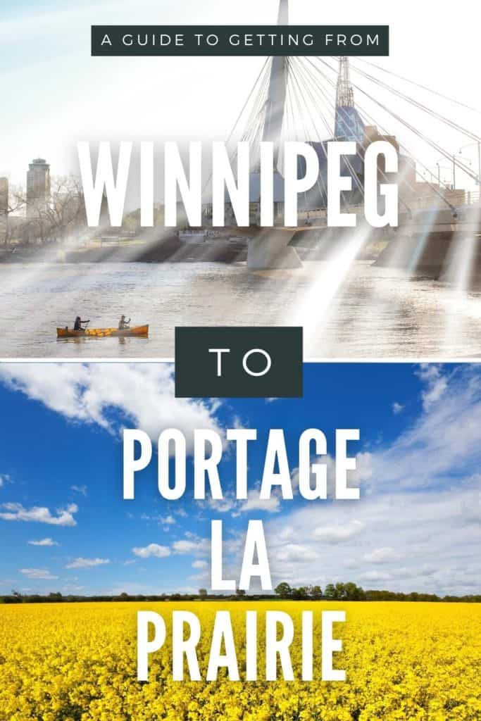 Winnipeg to Portage la Prairie Pin