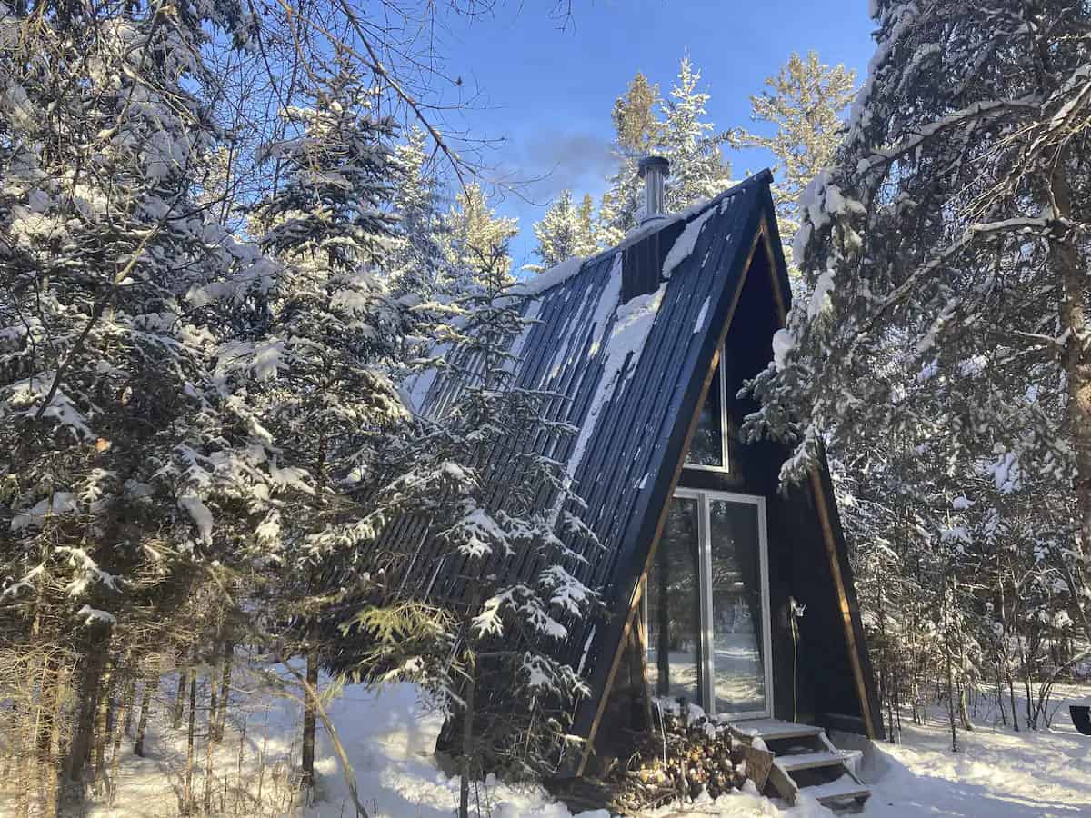 Hadashville Cabin in the Woods - An A-Frame Manitoba cabin.