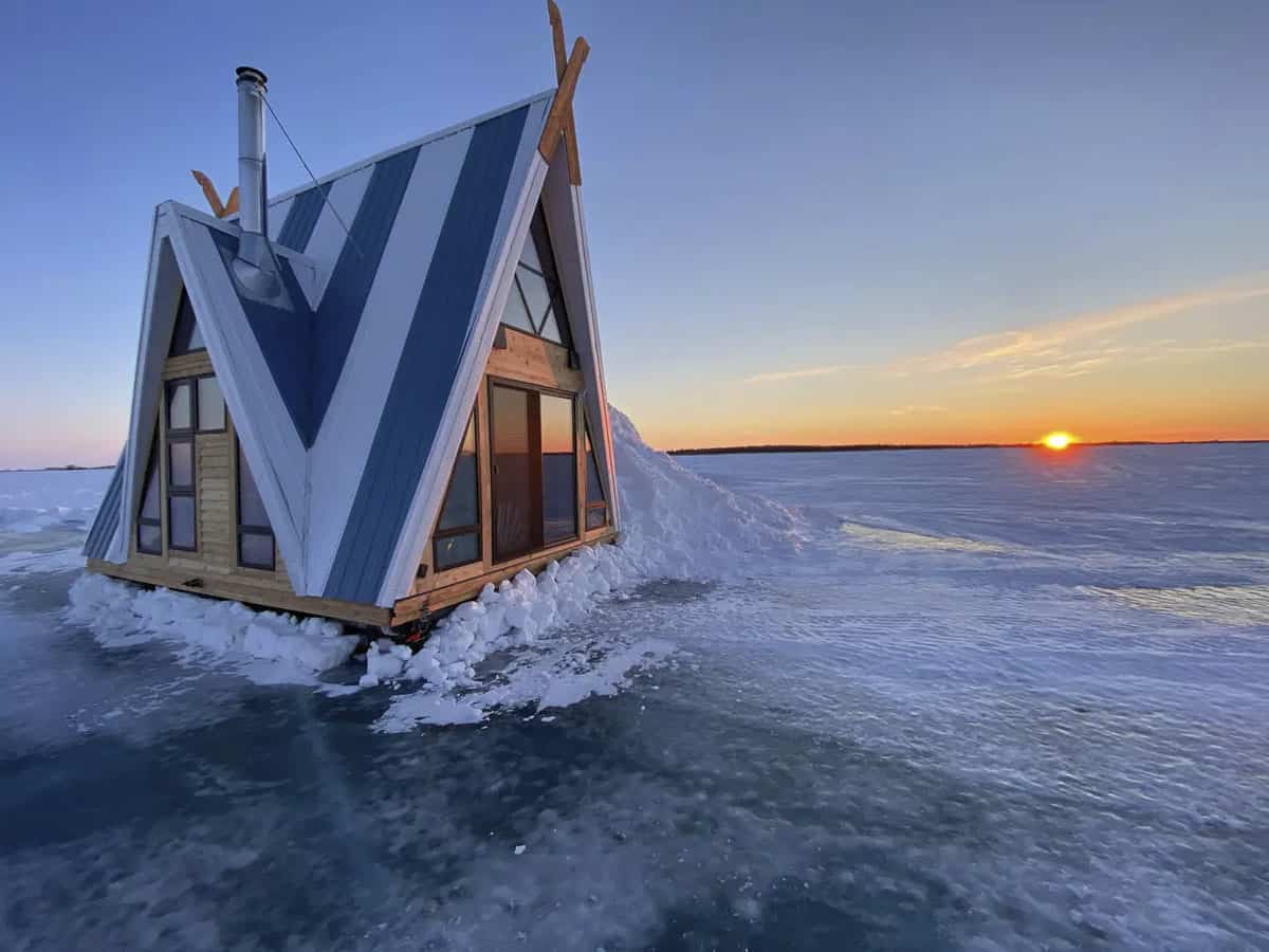 Peace and Serenity at the Modern Viking Cabin is why it's one of the top unique places to stay in Manitoba