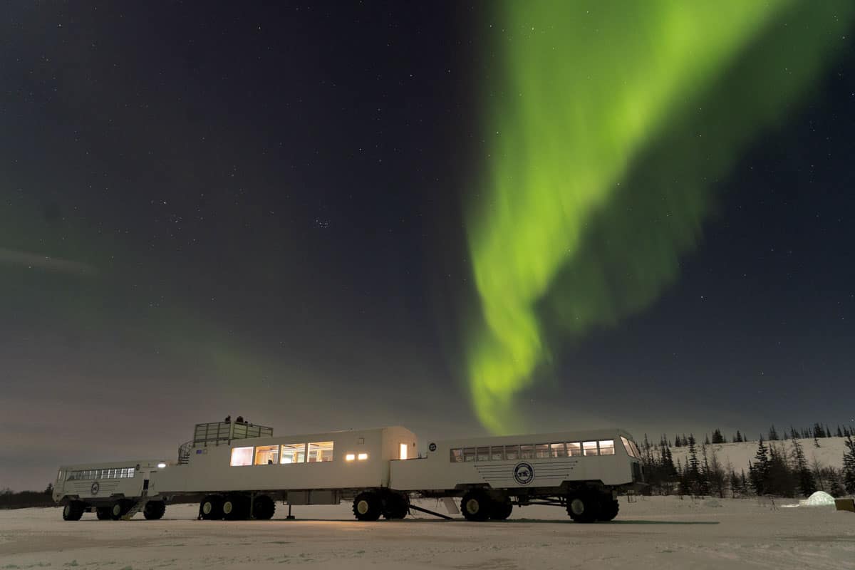 Tundra Buggy Lodge Manitoba is one of the favourites for unique places to stay in Manitoba