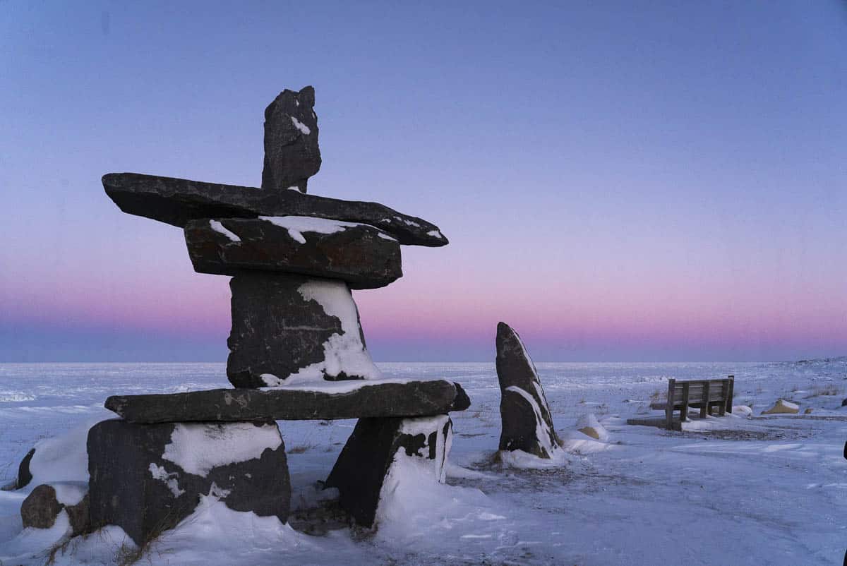 Churchill Inukshuk