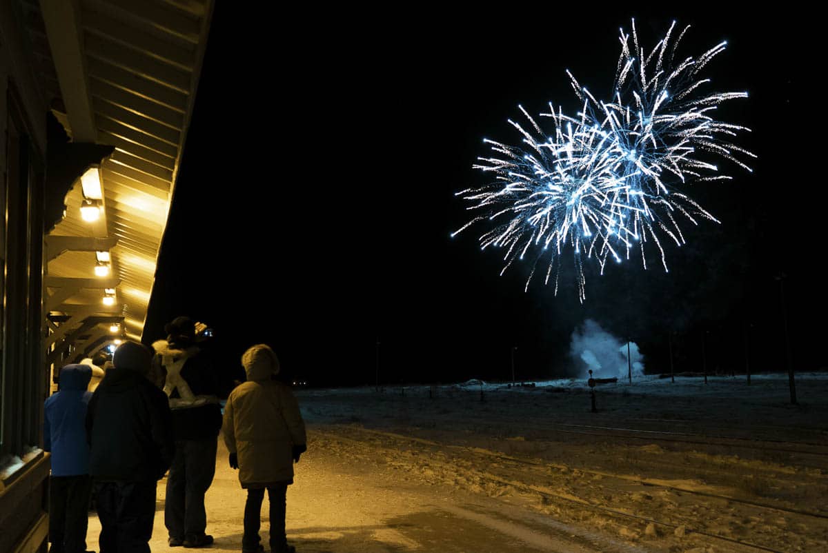 Fireworks in Churchill