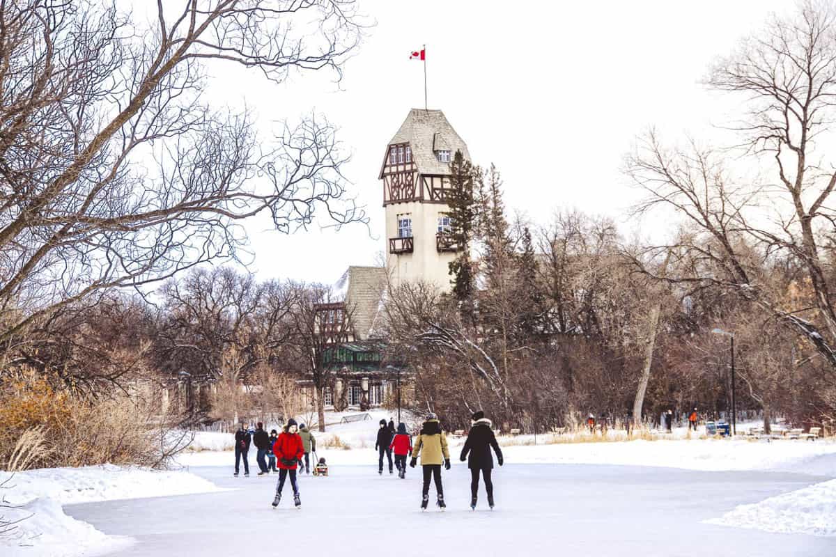 Assiniboine Park Ice Skating