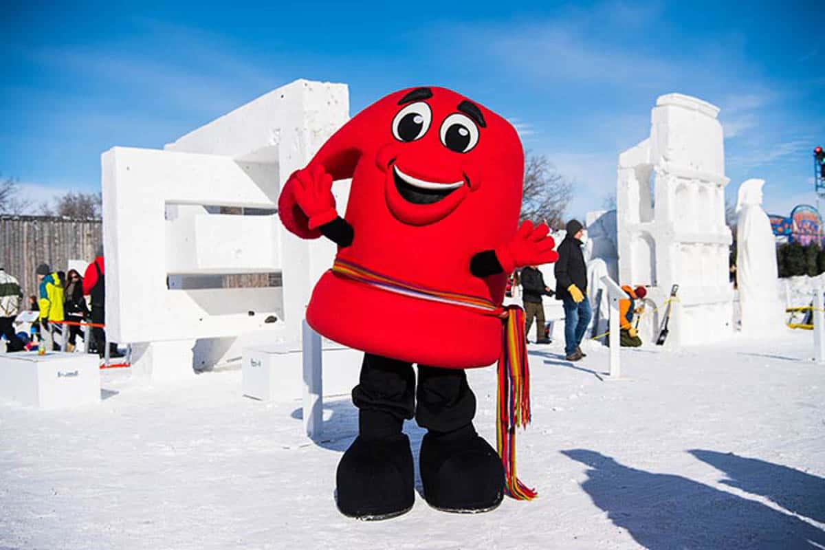 Festival du Voyageur Mascot