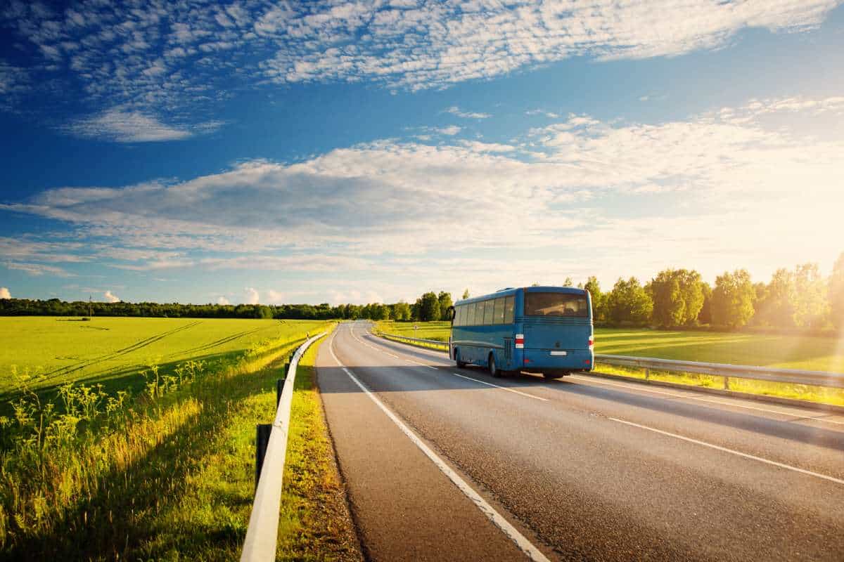 Bus in Manitoba