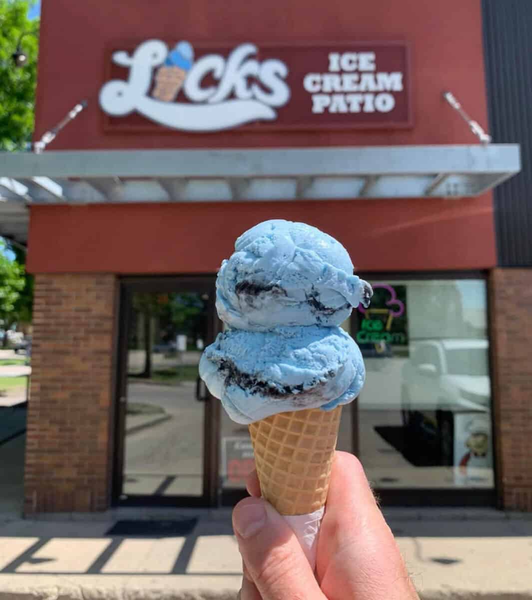 Licks Ice Cream Patio