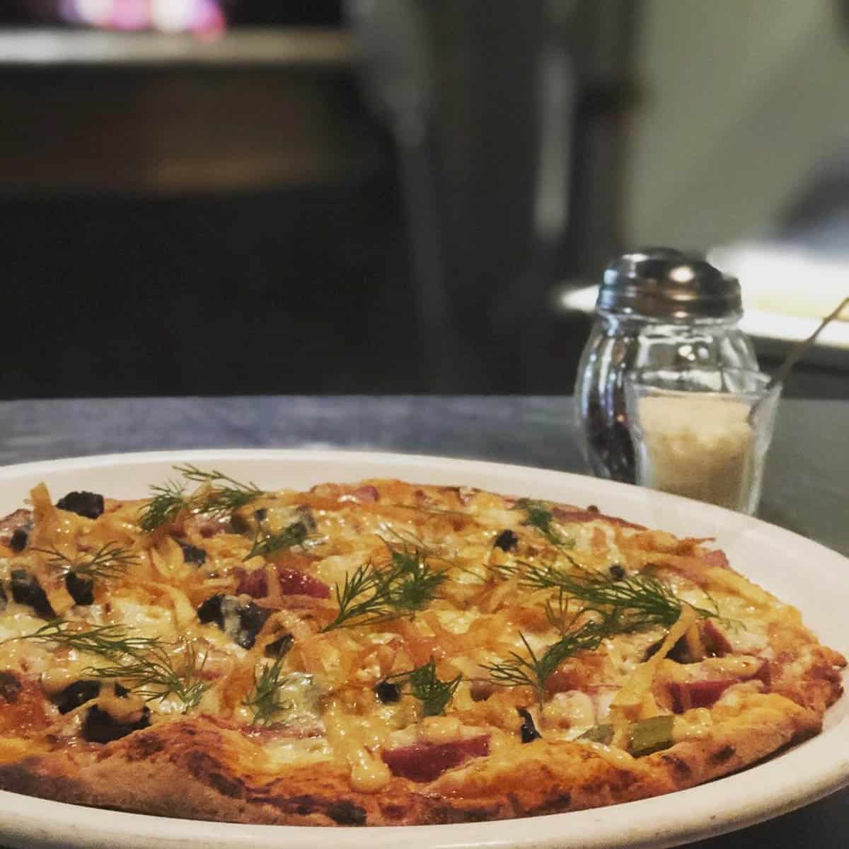 Pizza from Bonfire Bistro
