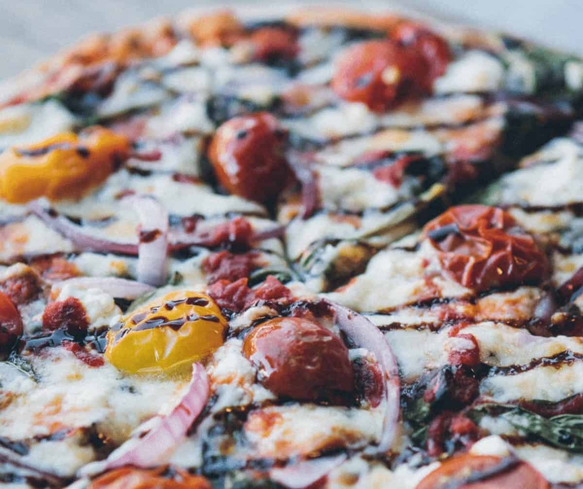 Pizza from Nicolinos - one of the best Italian restaurants in Winnipeg