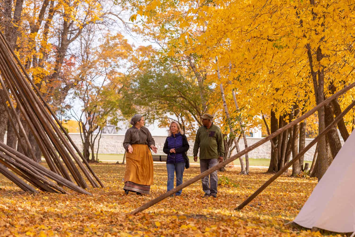 Fall at Lower Fort Garry