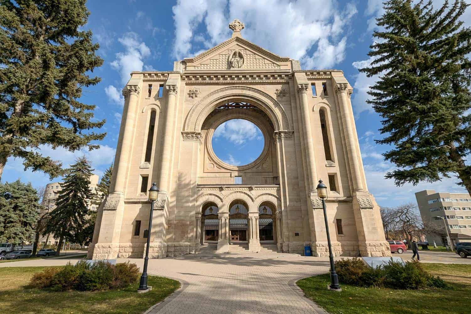 Saint Boniface Cathedral in Winnipeg